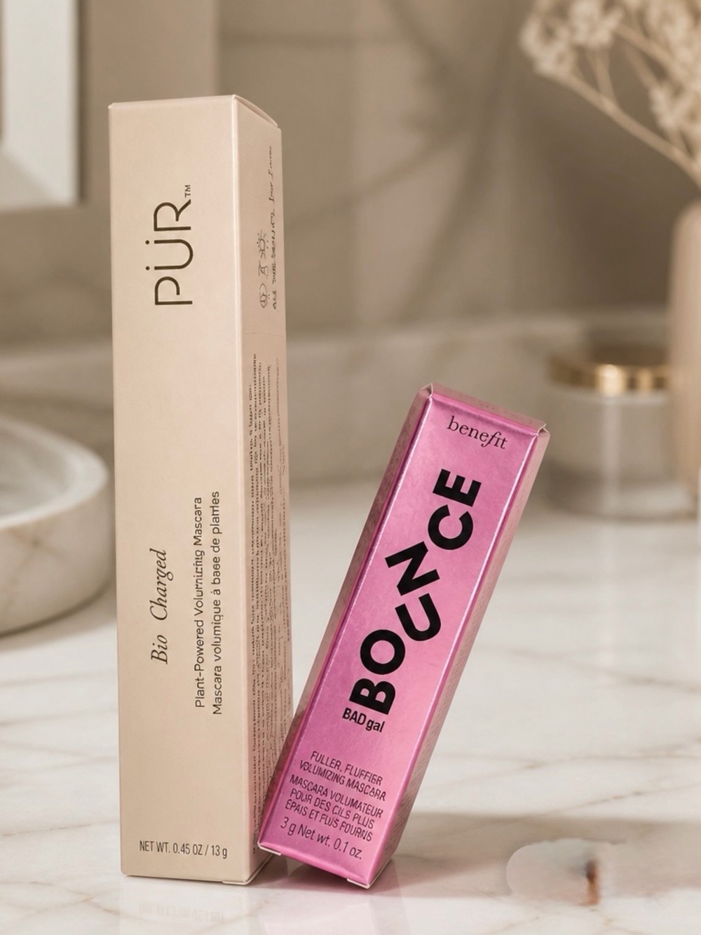Benefit Bounce Bad Gal Volumizing Mascara with pur mascara
